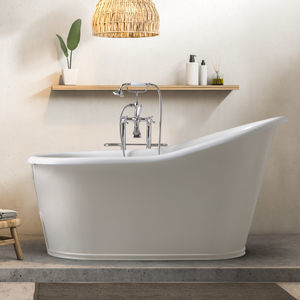bañera ovalada