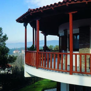 balaustrada de madera