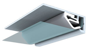 perfil de fijación de aluminio