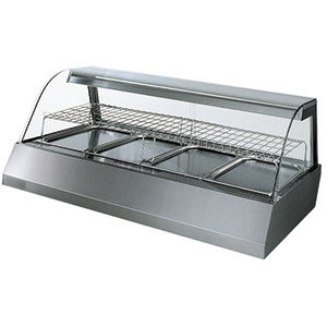 vitrina calefactada con base