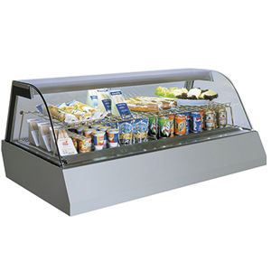 vitrina refrigerada con base