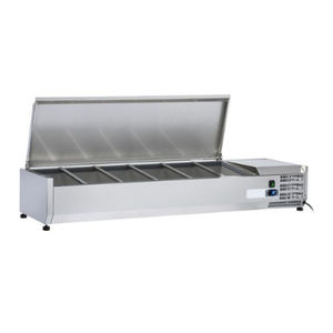 vitrina refrigerada con base