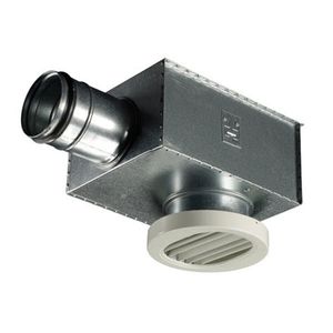 rejilla de ventilación de metal / redonda / ajustable