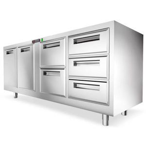 mostrador refrigerado para bar