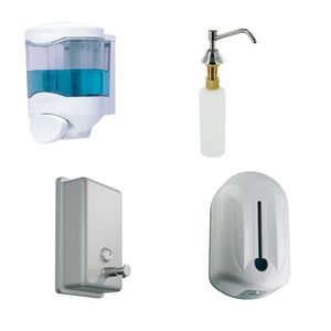 dispensador de gel hidroalcohólico de pared