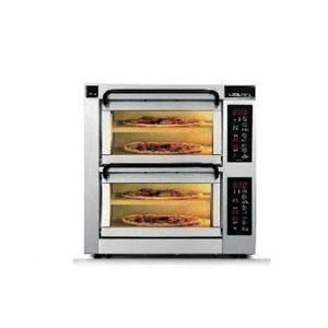 forno para pizzas profesional / eléctrico / colocación libre / doble