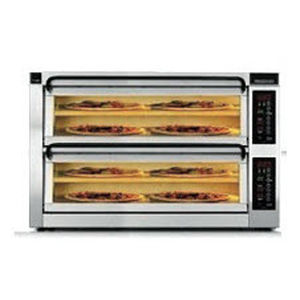 forno para pizzas profesional / eléctrico / colocación libre / con 2 cámaras