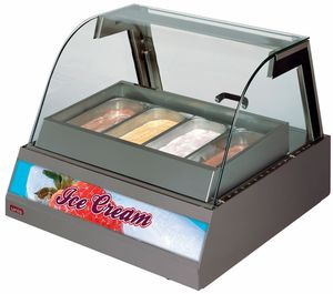 vitrina refrigerada con base