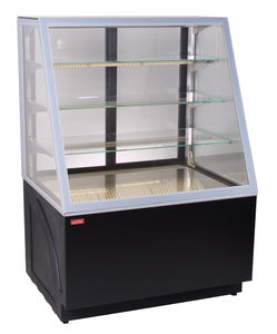vitrina refrigerada de estantes