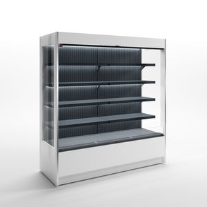 vitrina refrigerada de temperatura positiva