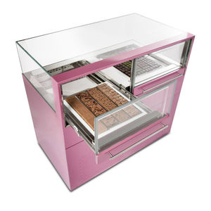 vitrina refrigerada mostrador / armario / para chocolate / para comercio