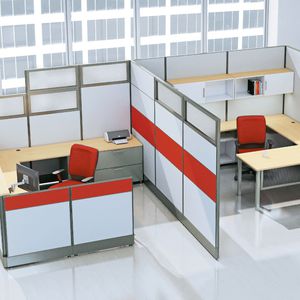 separador para oficina de suelo