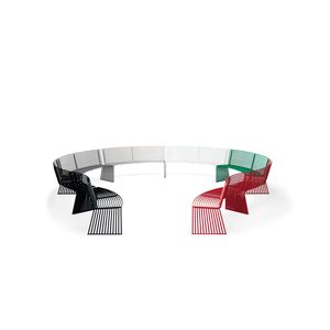 banco público de diseño industrial