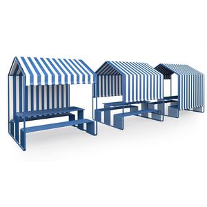 mesa de pícnic contemporánea