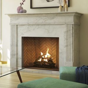 chimenea de gas