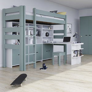 habitación para niños azul