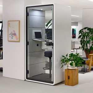 cabina de concentración acústica
