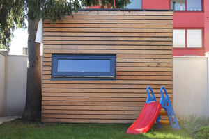 microcasa prefabricada / modular / contemporánea / ecológica