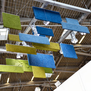 absorbente acústico de madera cemento