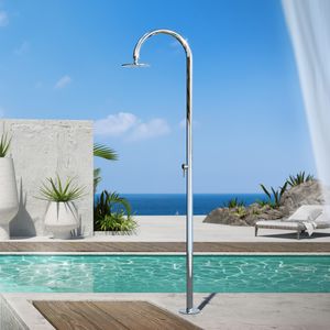 ducha de exterior para piscina