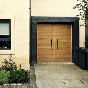 puertas de garaje abatibles