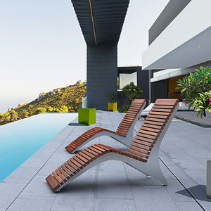 tumbona contemporánea