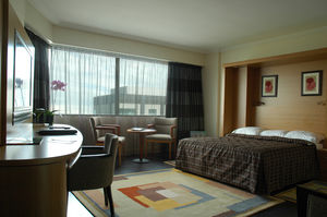 habitación de hotel contemporánea
