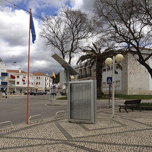 panel indicador de exterior