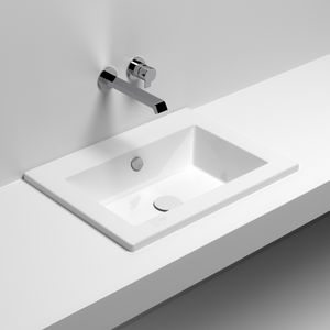 lavabo semiencastrado