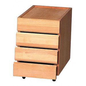cajonera de oficina de madera