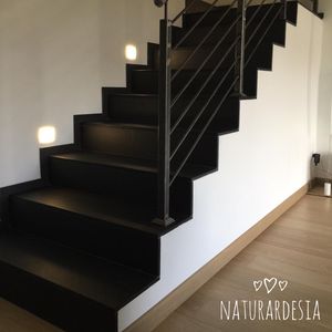 escalón de pizarra