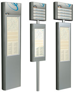 panel indicador de exterior