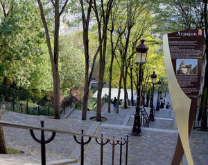 placa de señalización turística