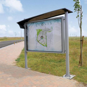 panel indicador de exterior