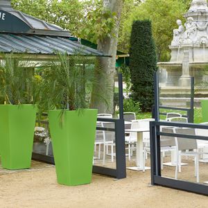 maceta de jardín de polietileno rotomoldeado