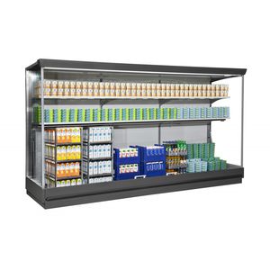 vitrina refrigerada de estantes / para comercio