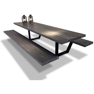 mesa de pícnic contemporánea