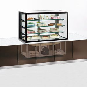 vitrina refrigerada con base