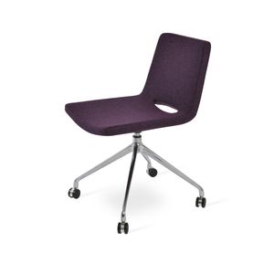 Silla de comedor contemporánea - PASHA - sohoConcept - de tejido / de