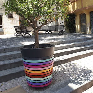 jardinera de acero termolacado