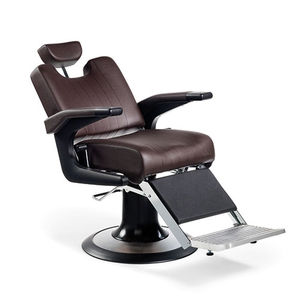 sillón de barbero de cuero