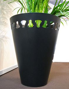 jardinera de acero galvanizado