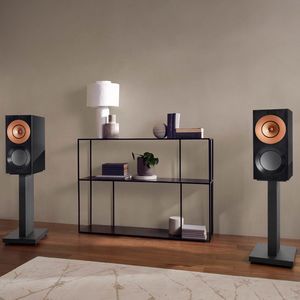 altavoz de estantes