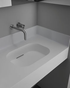 encimera de lavabo de Corian®