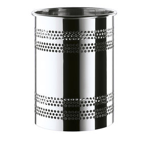 cubo de basura higiénico / para suelo / de acero inoxidable