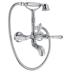 grifo mezclador para bañera / de pared / de latón / de baño