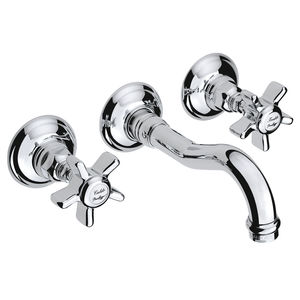 grifo bimando para lavabo