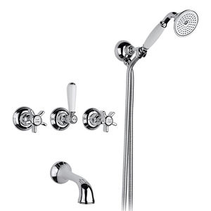 grifo bimando para ducha