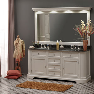 mueble de lavabo doble