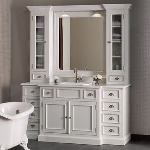 mueble de lavabo de pie